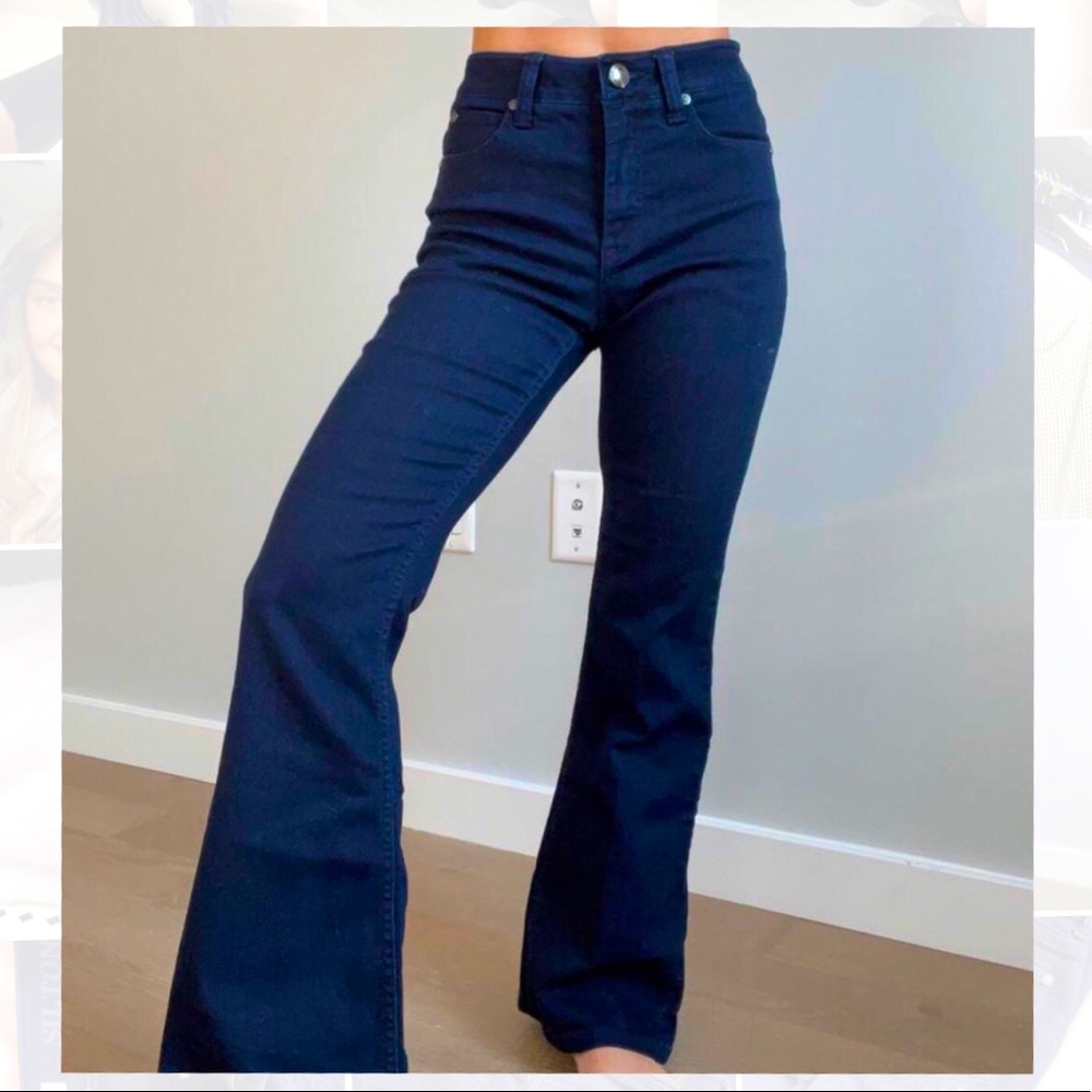 Burberry Silton extra stretch flare jeans size 25
